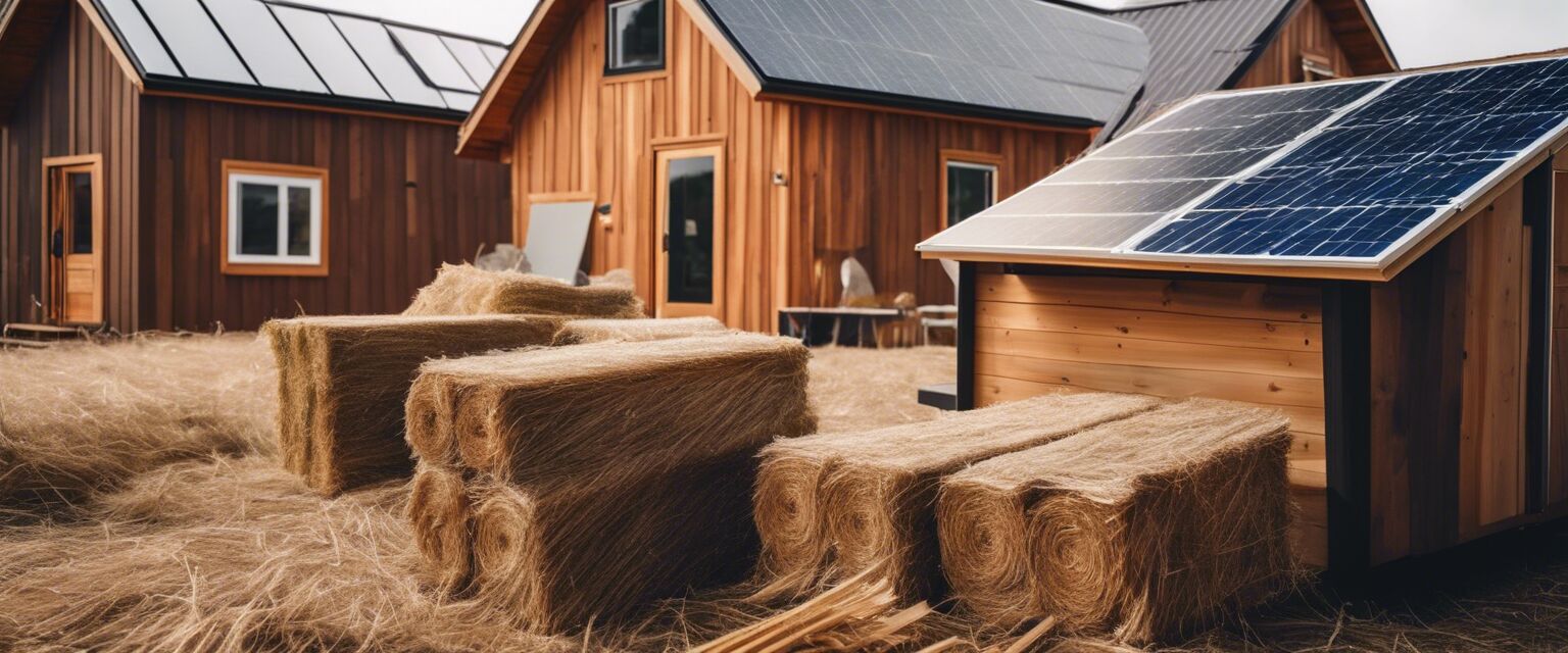 Eco-friendly materials for tiny house