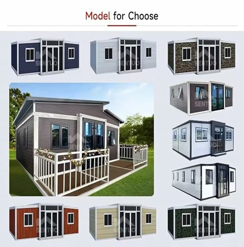 Various modular home designs and models.