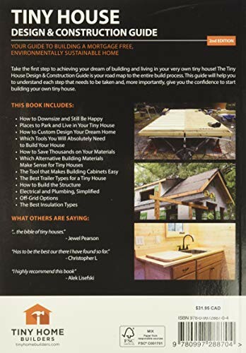 Cover of Tiny House Design & Construction Guide, 2nd edition.